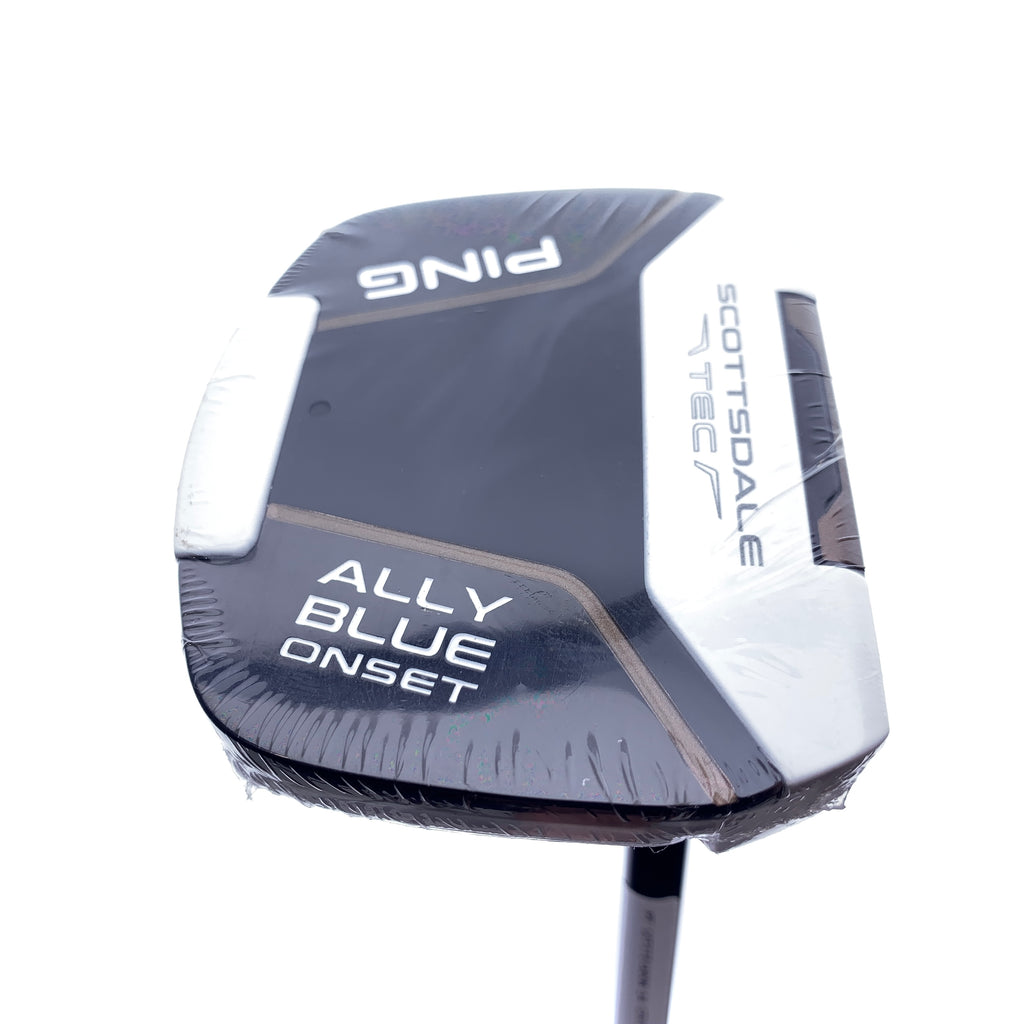 NEW Ping Scottsdale Tec Ally Blue Onset Putter / 34.0 Inches