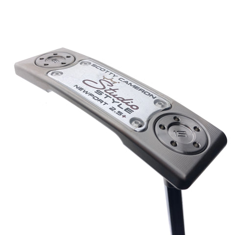 NEW Scotty Cameron Studio Style Newport 2.5 Plus Putter / 34.0 Inches