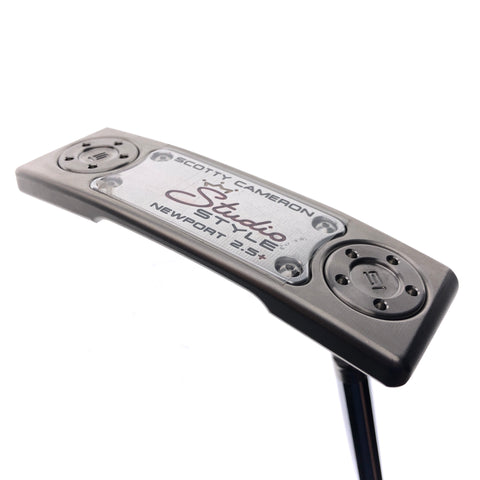 NEW Scotty Cameron Studio Style Newport 2.5 Plus Putter / 34.0 Inches