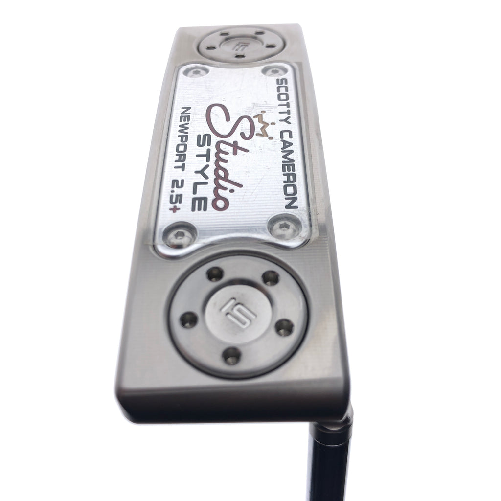 NEW Scotty Cameron Studio Style Newport 2.5 Plus Putter / 34.0 Inches
