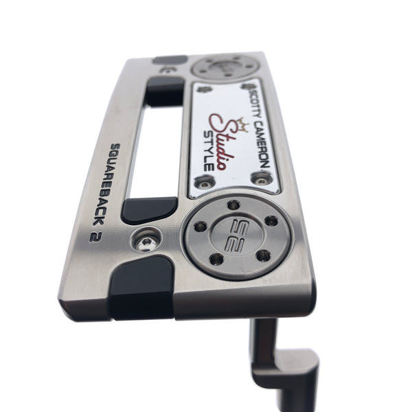 NEW Scotty Cameron Studio Style Squareback 2 2025 Putter / 38.0 Inches