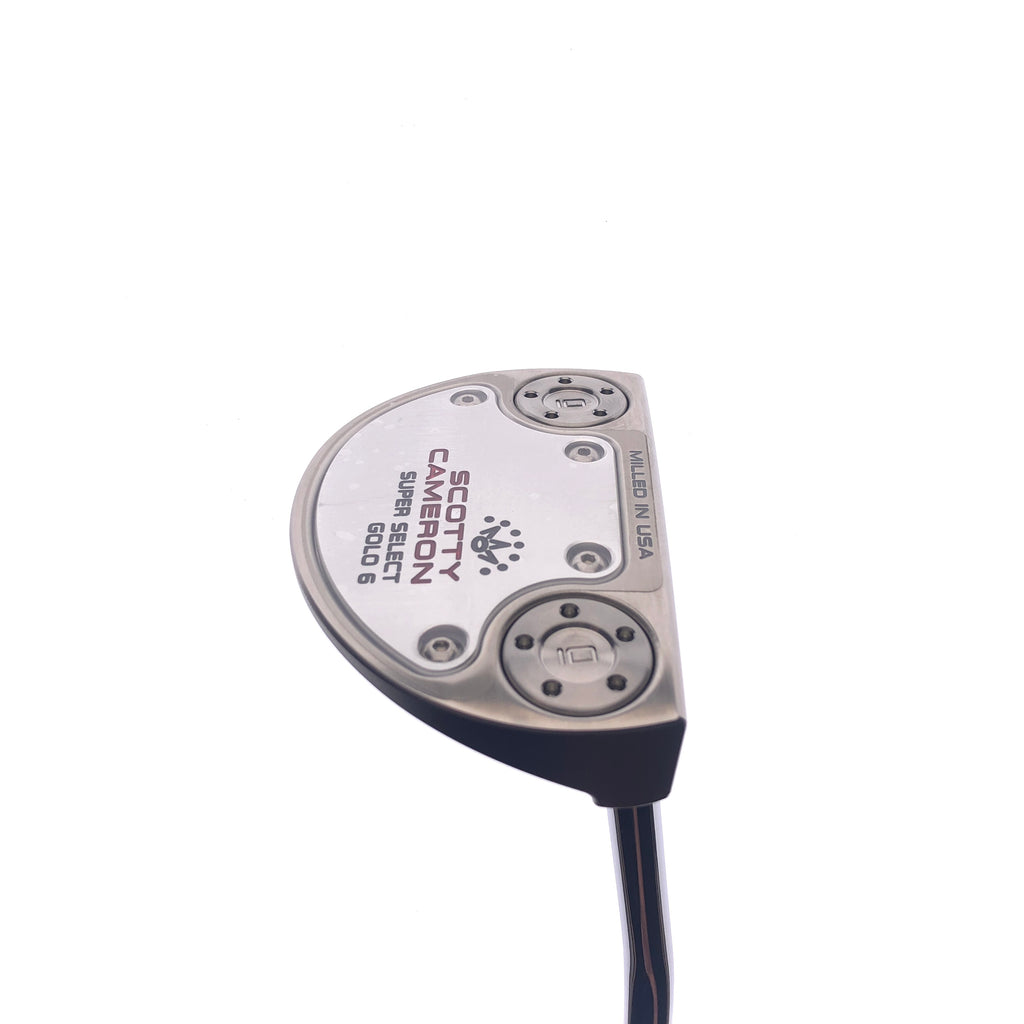 NEW Scotty Cameron Super Select Golo 6 Putter / 35.0 Inches