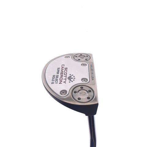 NEW Scotty Cameron Super Select Golo 6 Putter / 35.0 Inches