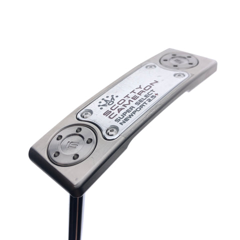 NEW Scotty Cameron Super Select Newport 2.5 Plus Putter / 34.00 Inches / Left-H