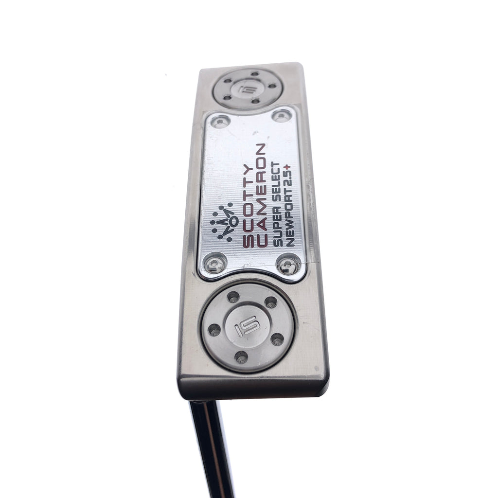 NEW Scotty Cameron Super Select Newport 2.5 Plus Putter / 34.00 Inches / Left-H