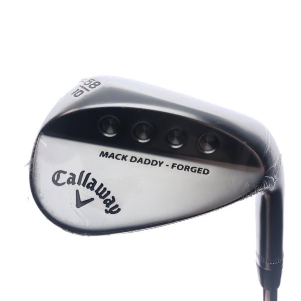 NEW TOUR ISSUE Callaway Mack Daddy Forged Chrome 19 Lob Wedge / 58 / Wedge Flex
