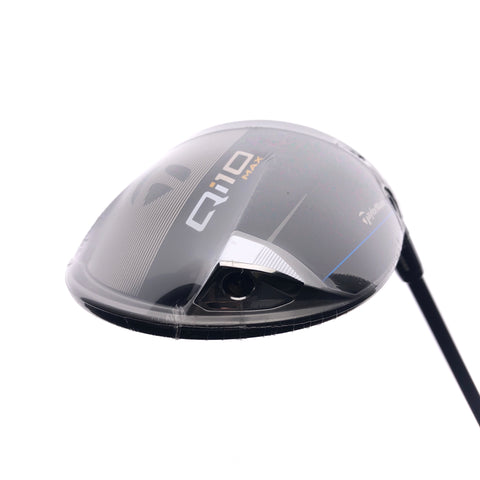 NEW TOUR ISSUE TaylorMade Qi10 Max Driver With Spec Sheet / 9.0 Deg / Stiff Flex