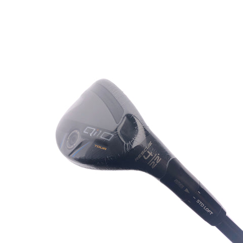 NEW TOUR ISSUE TaylorMade Qi10 Tour 4 Hybrid / 22 Degrees / Stiff Flex