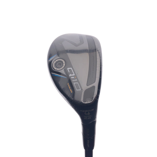 NEW TOUR ISSUE TaylorMade Qi10 Tour 4 Hybrid / 22 Degrees / Stiff Flex