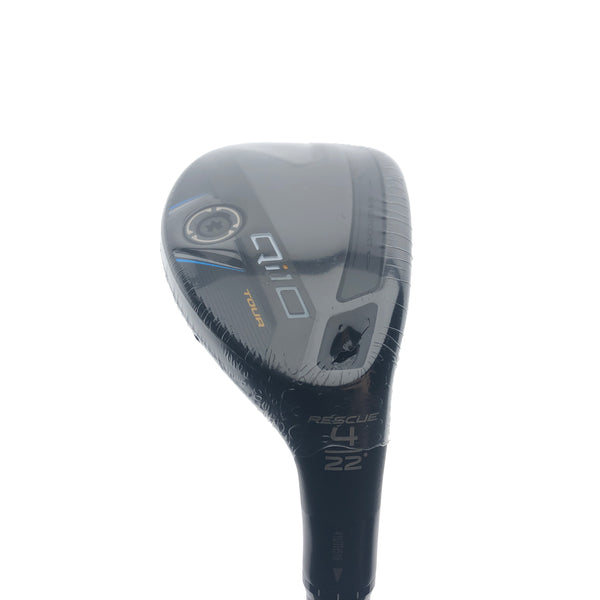 NEW TOUR ISSUE TaylorMade Qi10 Tour 4 Hybrid / 22 Degrees / X-Stiff Flex