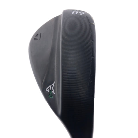 NEW TaylorMade Milled Grind 4 Black Lob Wedge / 60.0 Degrees / Wedge Flex