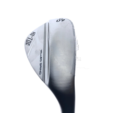 NEW TaylorMade Milled Grind Hi-Toe 3 Chrome Lob Wedge / 60 Degrees / Wedge Flex