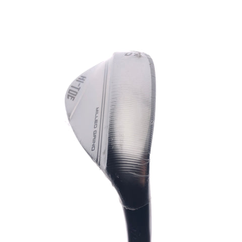 NEW TaylorMade Milled Grind Hi-Toe 3 Chrome Lob Wedge / 60.0 Degree / Wedge Flex