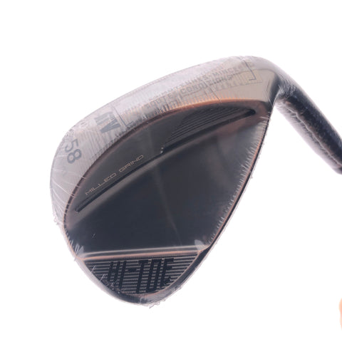 NEW TaylorMade Milled Grind Hi-Toe 4 Lob Wedge / 58.0 Degrees / Wedge Flex