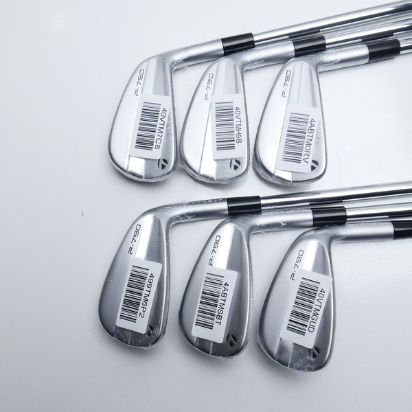 NEW TaylorMade P790 2023 Iron Set / 5 - PW / Stiff Flex