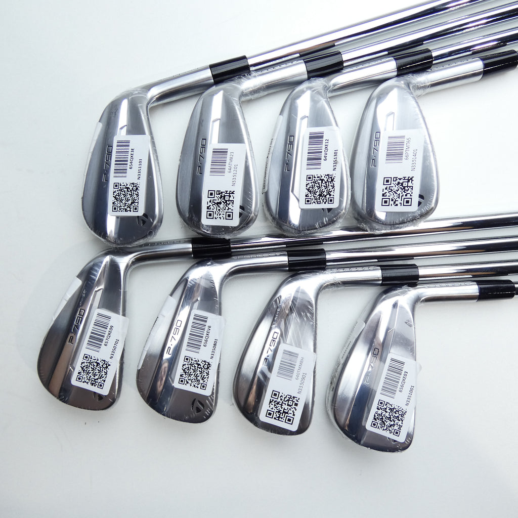 NEW TaylorMade P790 2025 Iron Set / 4 - PW + AW / Stiff Flex