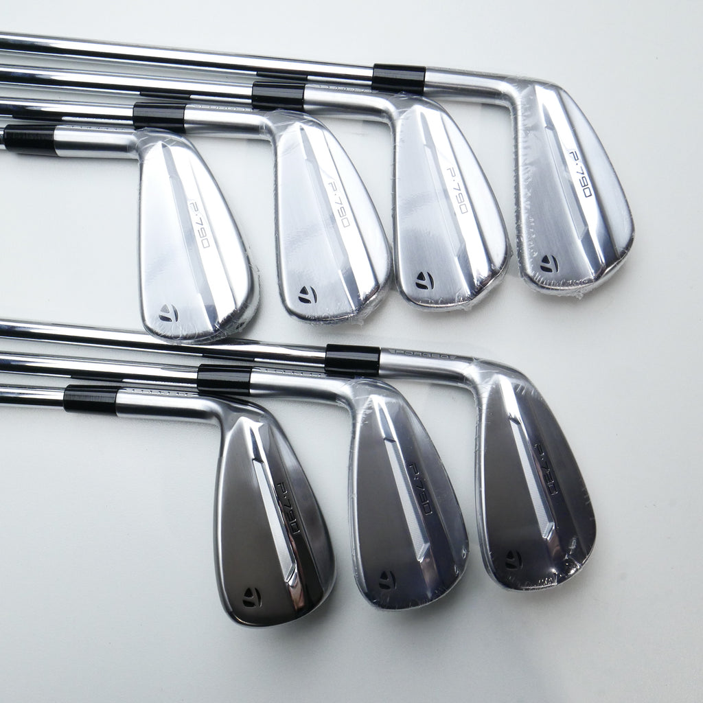 NEW TaylorMade P790 2025 Iron Set / 4 - PW / Stiff Flex / Left-Handed