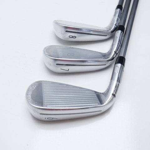 NEW TaylorMade Qi Iron Set / 6 - PW + AW / Stiff Flex