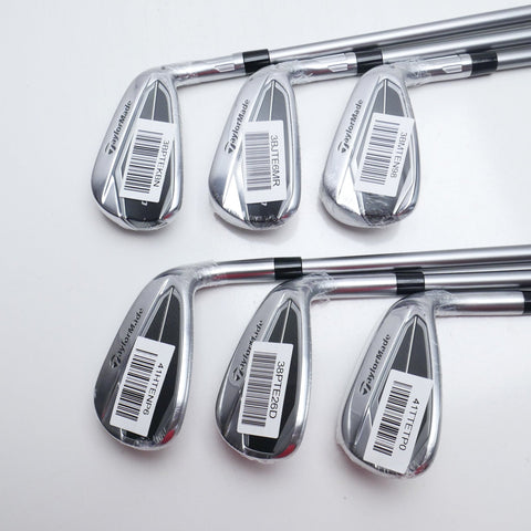 NEW TaylorMade Qi Iron Set / 6 - PW + AW / Stiff Flex