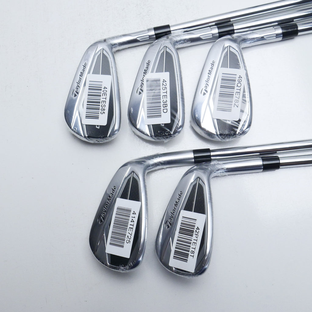 NEW TaylorMade Qi Iron Set / 6 - PW / Regular Flex / 1.00 Inches Shorter