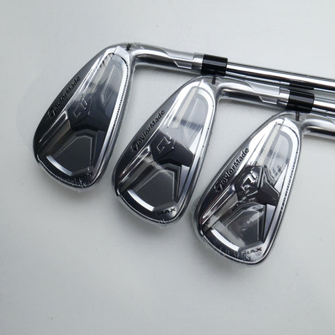 NEW TaylorMade Qi Max Iron Set / 5 - PW / Stiff Flex
