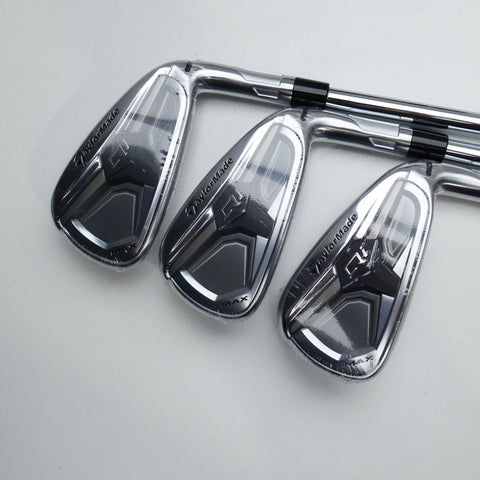 NEW TaylorMade Qi Max Iron Set / 5 - PW / Stiff Flex