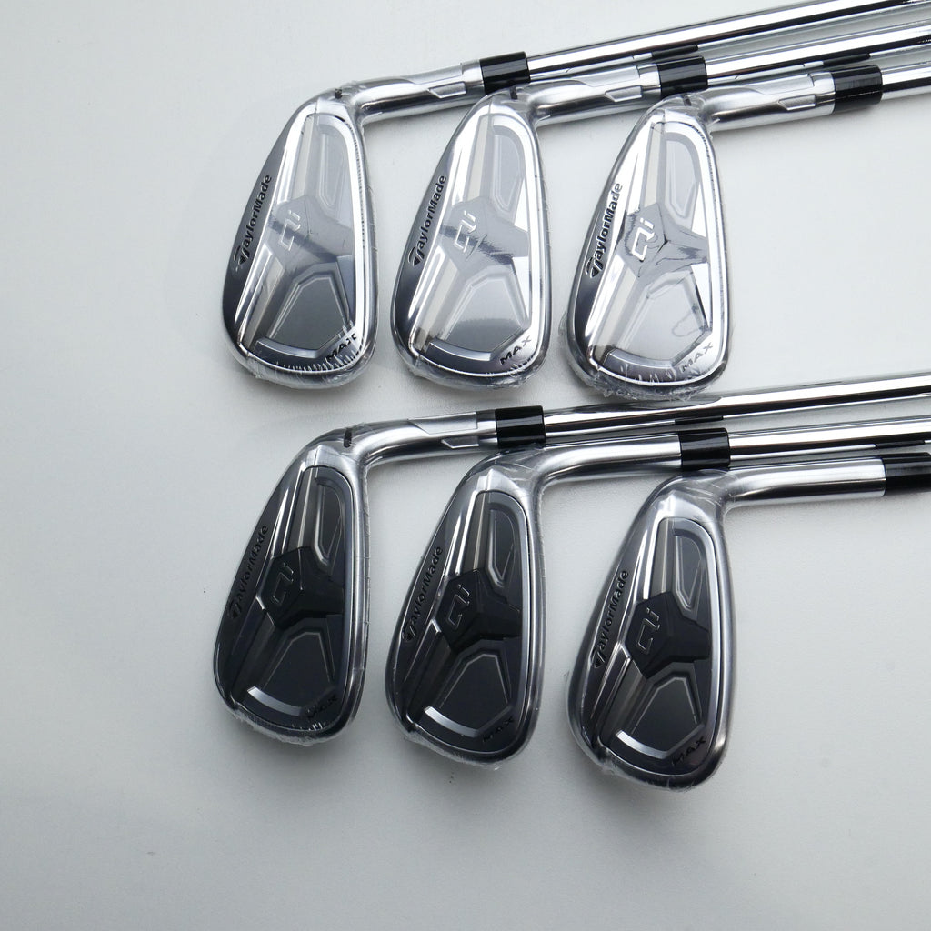 NEW TaylorMade Qi Max Iron Set / 5 - PW / Stiff Flex