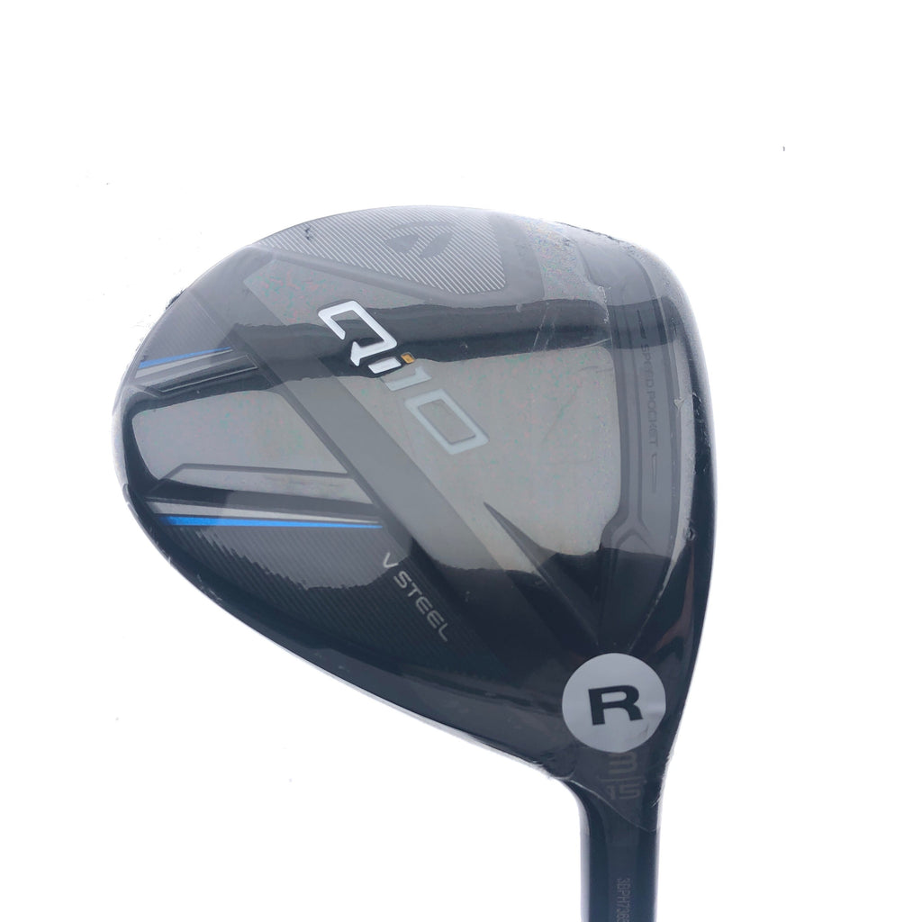 NEW TaylorMade Qi10 3 Fairway Wood / 15 Degrees / Regular Flex