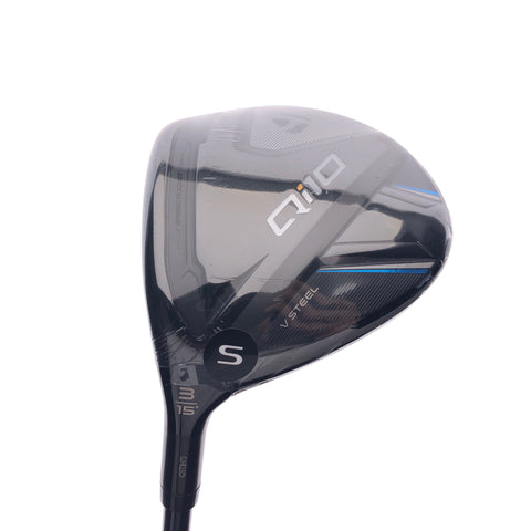NEW TaylorMade Qi10 3 Fairway Wood / 15 Degrees / Stiff Flex / Left-Handed