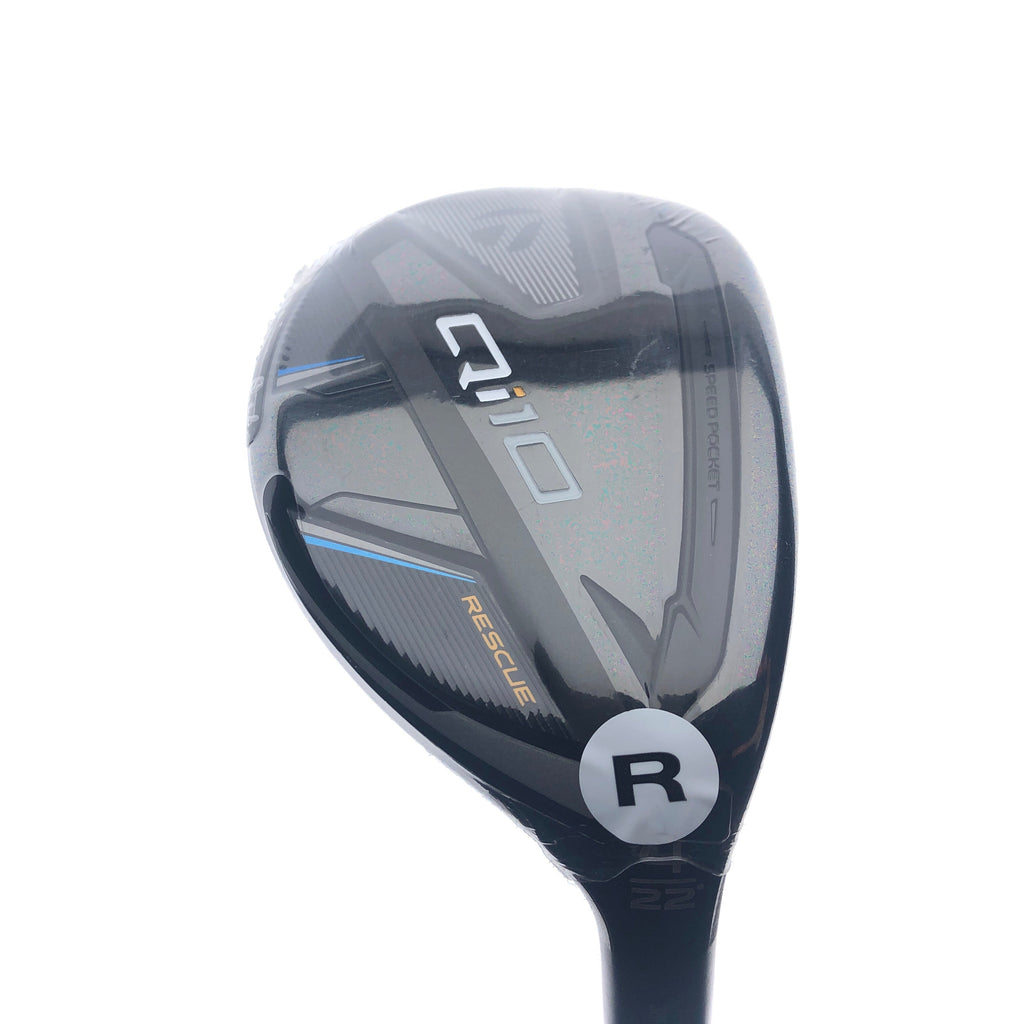 NEW TaylorMade Qi10 4 Hybrid / 22 Degrees / Regular Flex