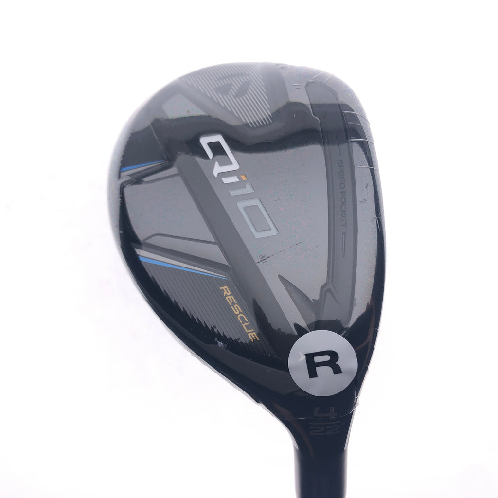 NEW TaylorMade Qi10 4 Hybrid / 22 Degrees / Regular Flex