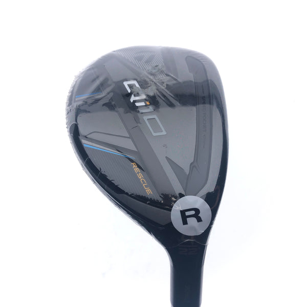 NEW TaylorMade Qi10 4 Hybrid / 22 Degrees / Regular Flex
