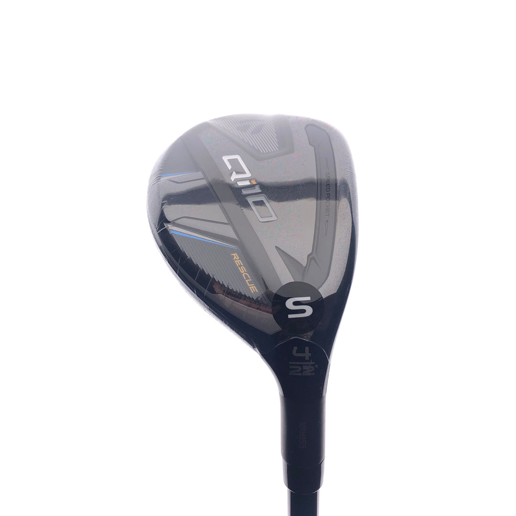 NEW TaylorMade Qi10 4 Hybrid / 22 Degrees / Stiff Flex