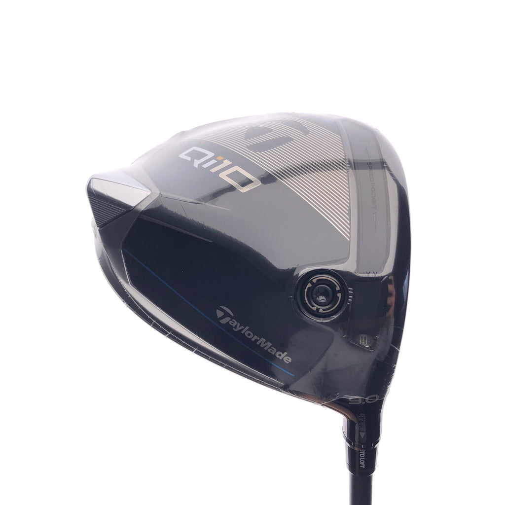 NEW TaylorMade Qi10 Driver / 9.0 Degrees / Stiff Flex