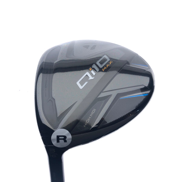 NEW TaylorMade Qi10 Max 3 Fairway Wood / 16 Degrees / Regular Flex / Left-Handed