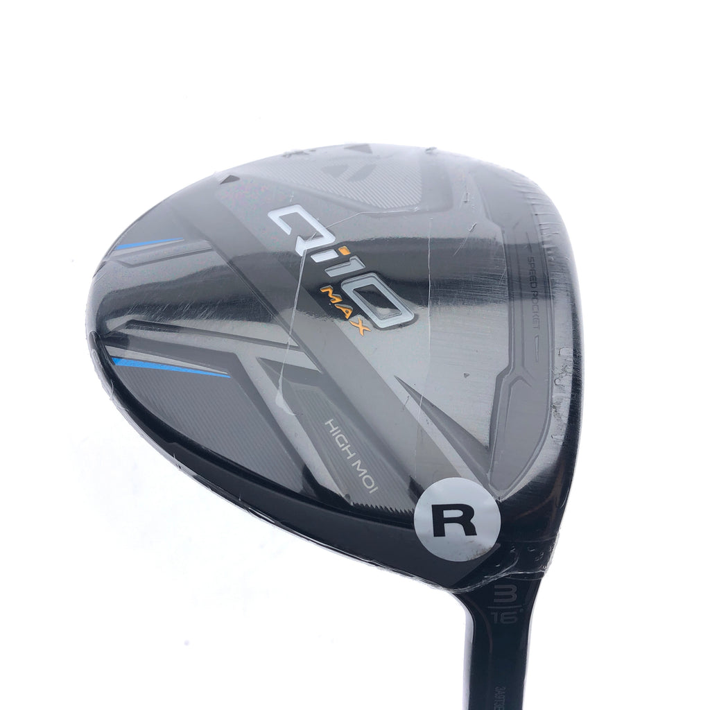 NEW TaylorMade Qi10 Max 3 Fairway Wood / 16 Degrees / Regular Flex