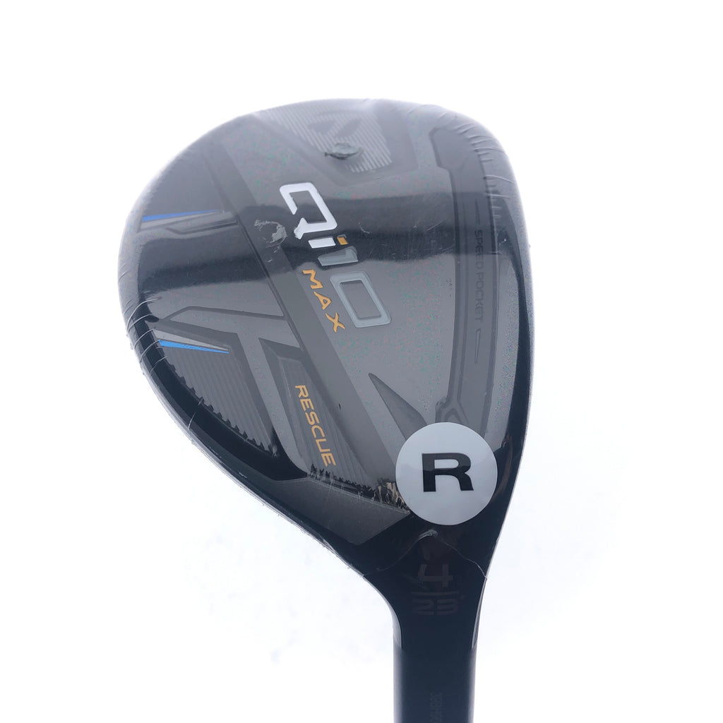 NEW TaylorMade Qi10 Max 4 Hybrid / 23 Degrees / Regular Flex