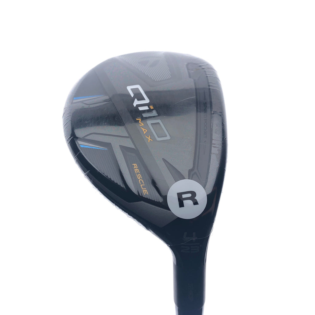 NEW TaylorMade Qi10 Max 4 Hybrid / 23 Degrees / Regular Flex