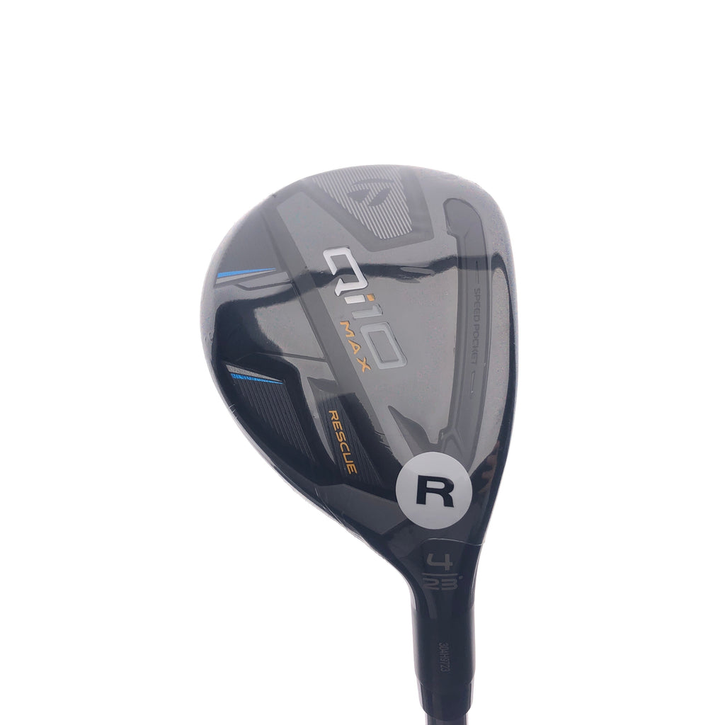 NEW TaylorMade Qi10 Max 4 Hybrid / 23 Degrees / Regular Flex