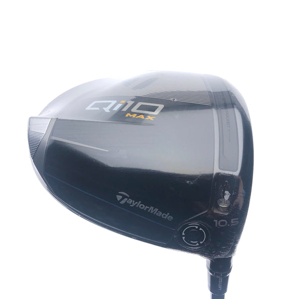 NEW TaylorMade Qi10 Max Driver / 10.5 Degrees / Regular Flex - Replay Golf 
