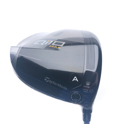 NEW TaylorMade Qi10 Max Driver / 12.0 Degrees / A Flex