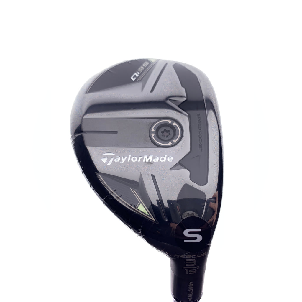 NEW TaylorMade Qi35 3 Hybrid / 19 Degrees / Stiff Flex