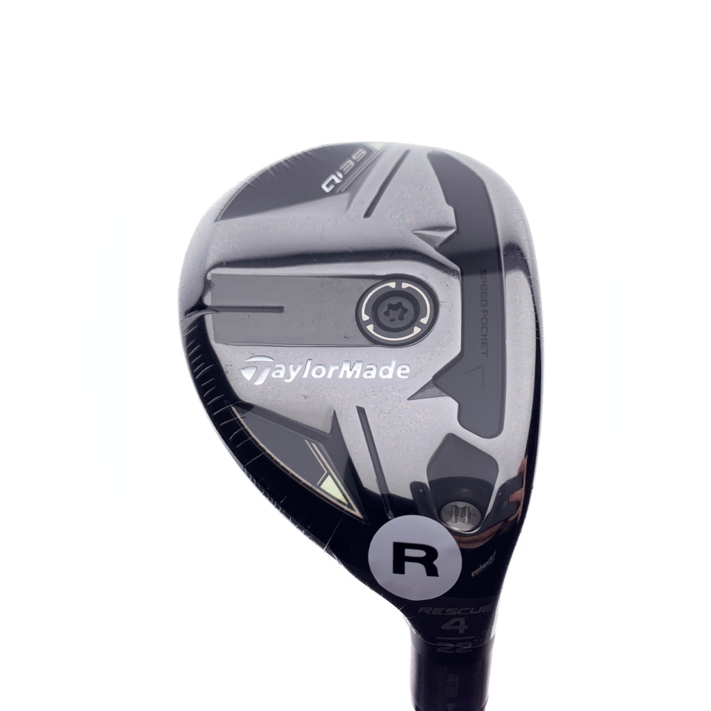 NEW TaylorMade Qi35 4 Hybrid / 22 Degrees / Regular Flex