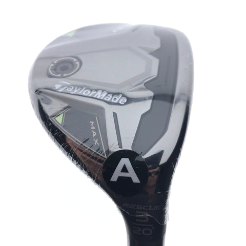 NEW TaylorMade Qi35 Max 3 Hybrid / 20 Degrees / A Flex