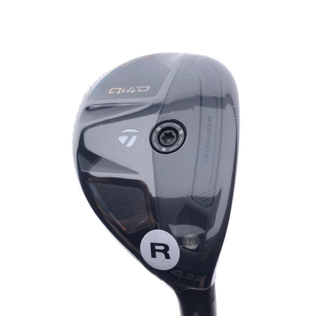 NEW TaylorMade Qi4D 4 Hybrid / 22 Degrees / Regular Flex