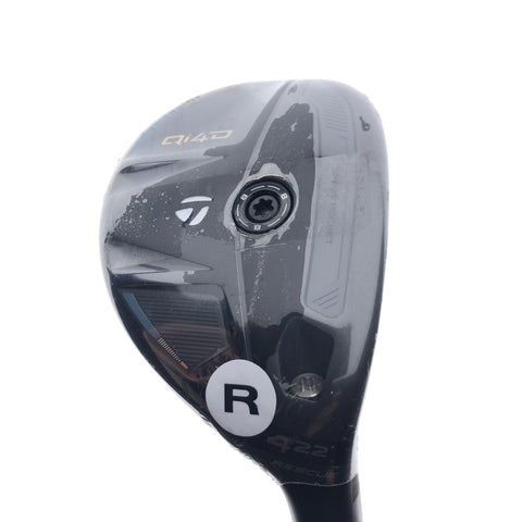 NEW TaylorMade Qi4D 4 Hybrid / 22 Degrees / Regular Flex