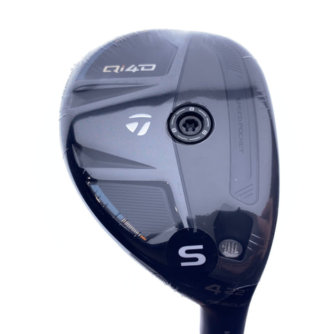 NEW TaylorMade Qi4D 4 Hybrid / 22.0 Degrees / Stiff Flex
