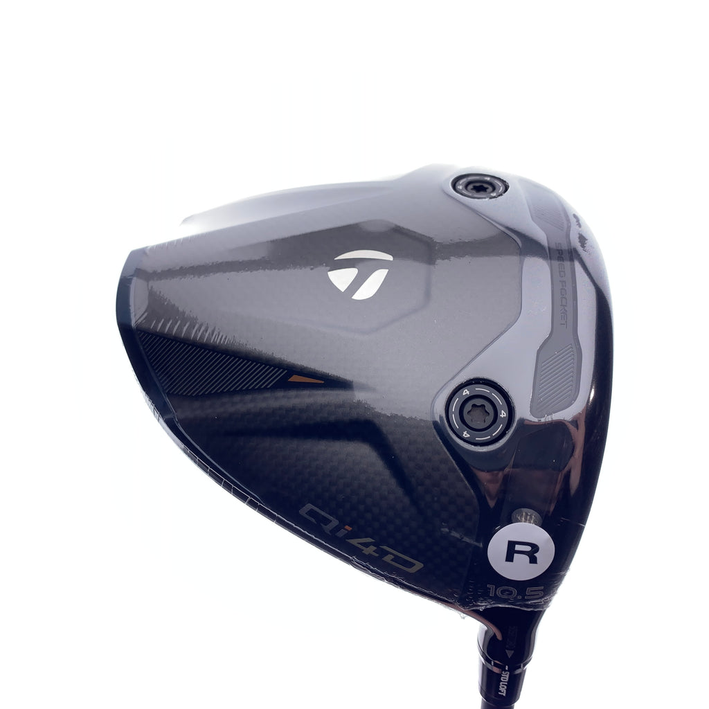 NEW TaylorMade Qi4D Driver / 10.5 Degrees / Regular Flex