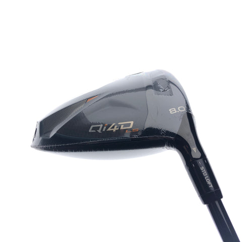 NEW TaylorMade Qi4D LS Driver / 8.0 Degrees / Stiff Flex