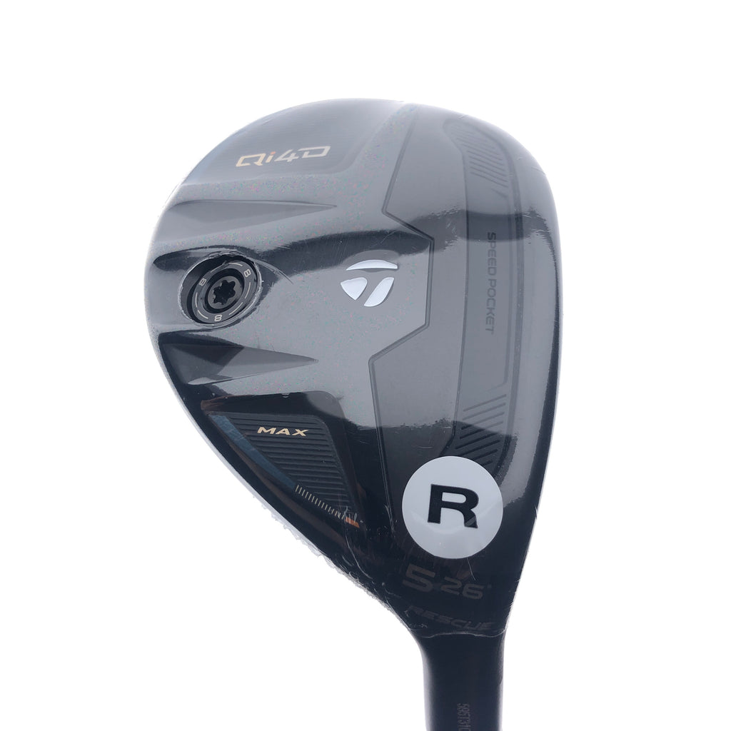 NEW TaylorMade Qi4D Max 5 Hybrid / 26.0 Degrees / Regular Flex
